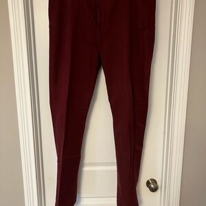 Ralph Lauren Men's Burgundy Chinos 38/34